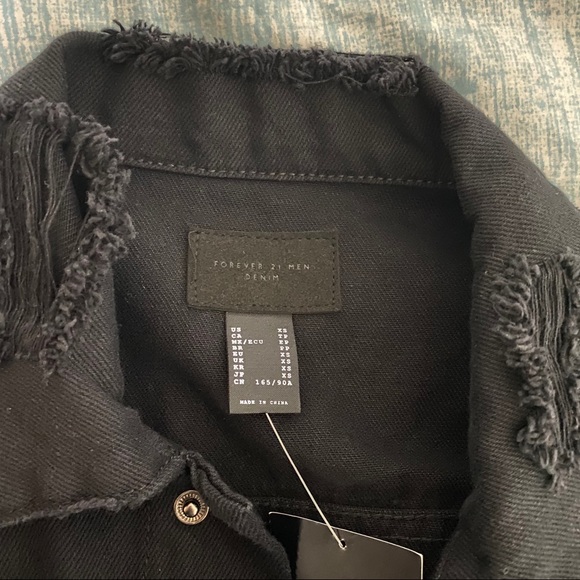 Black Jean Jacket - Picture 6 of 8